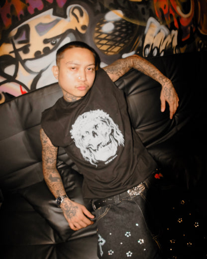 SKULL BOXY MUSCLE TEE